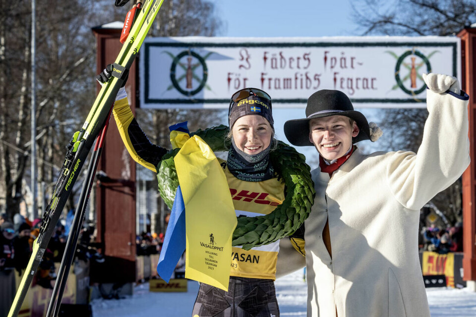 Det ble svensk seier da Ida Dahl gikk til topps i Tjejvasan. (Foto: Tjejvasan) Tjejvasan