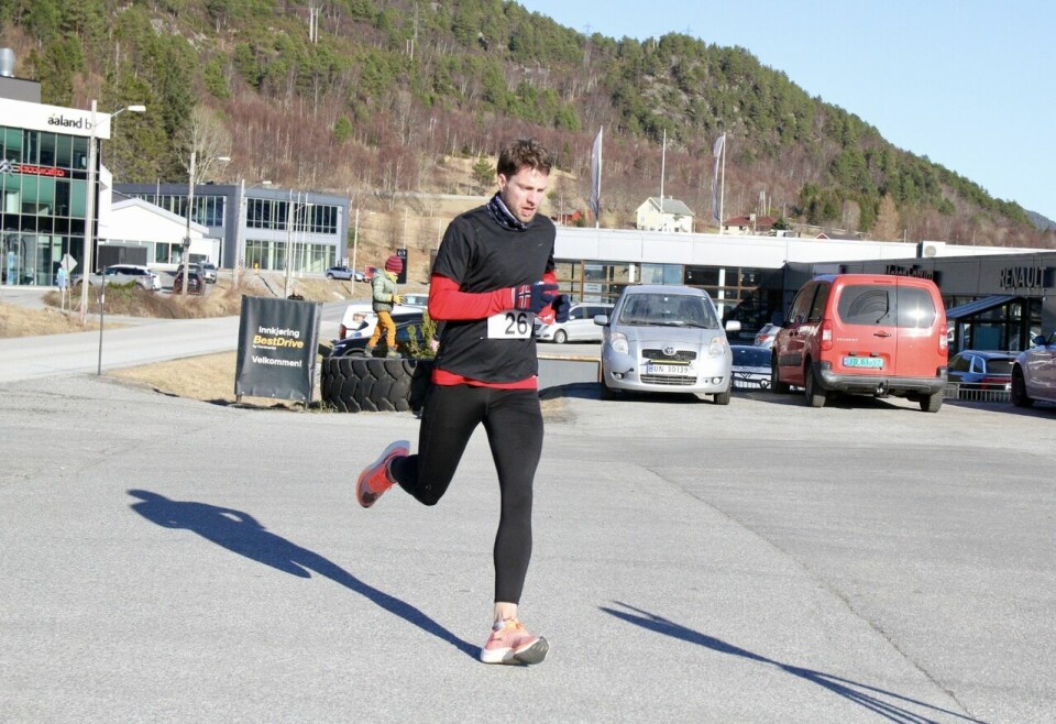 Live Solheimdal satte ny løyperekord på 5 km i Ålesund 5km_Are_Bjoergum