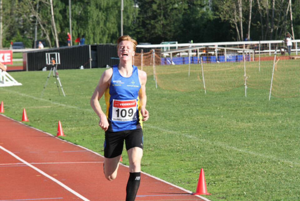 Marte Pedersen og Eivind Trym Wikshåland raskest på Jessheim vdl13-g7.jpg