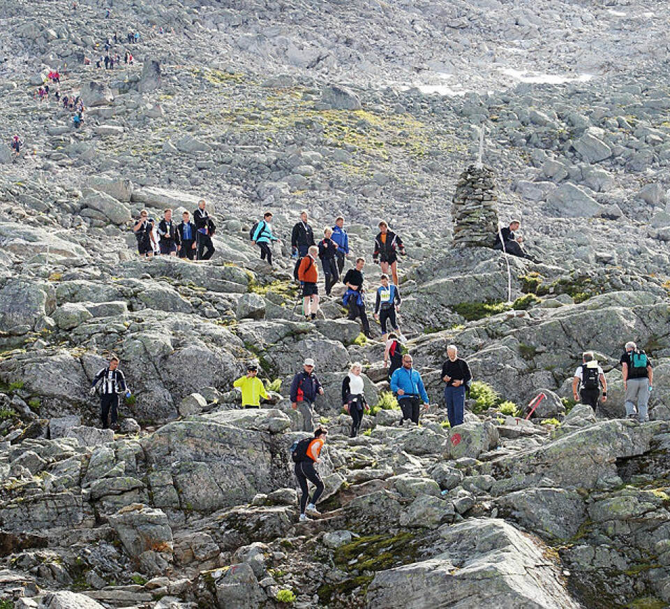Skåla Opp 2011 - fra start til mål