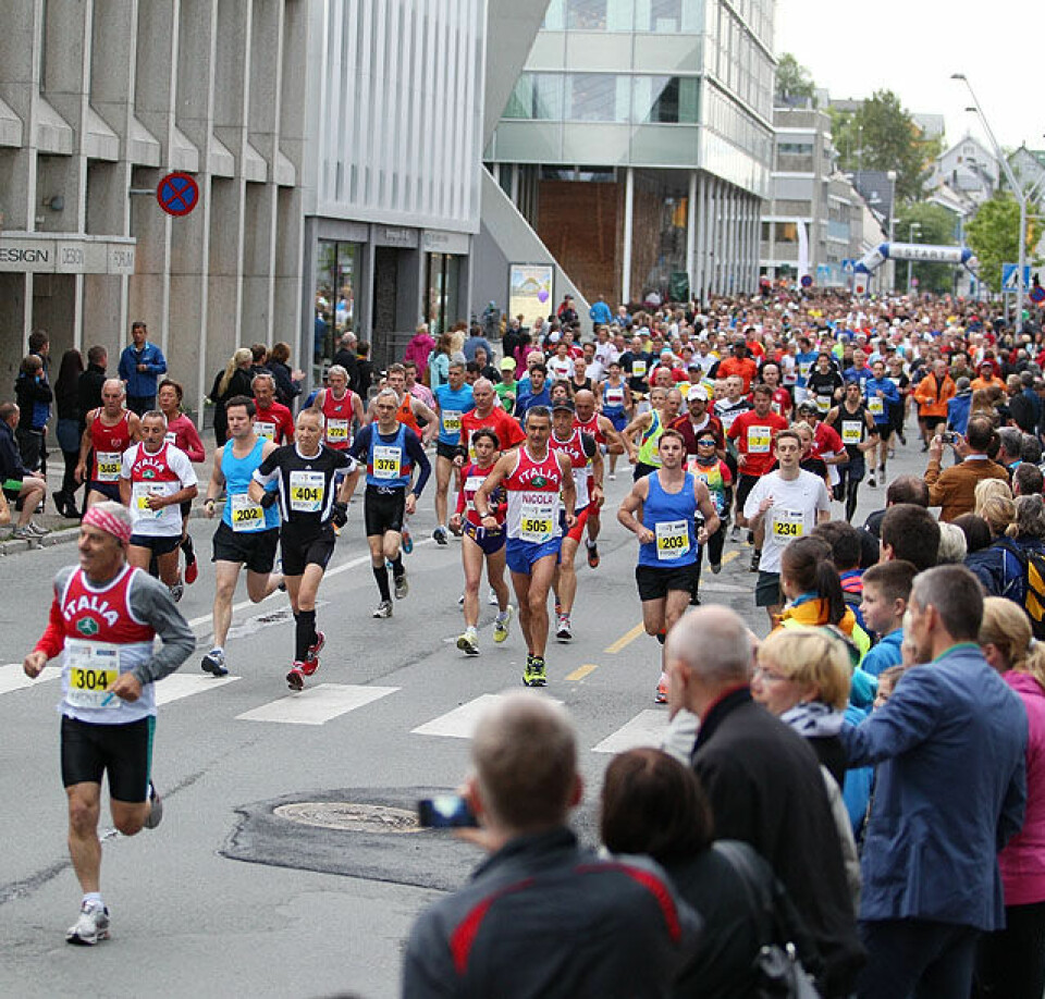 Marthe K. Myhre løp på 2.45.13 i Tromsø