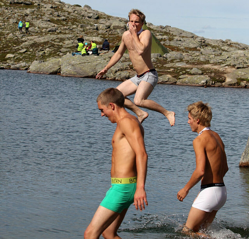 Skåla Opp 2011 - fra start til mål