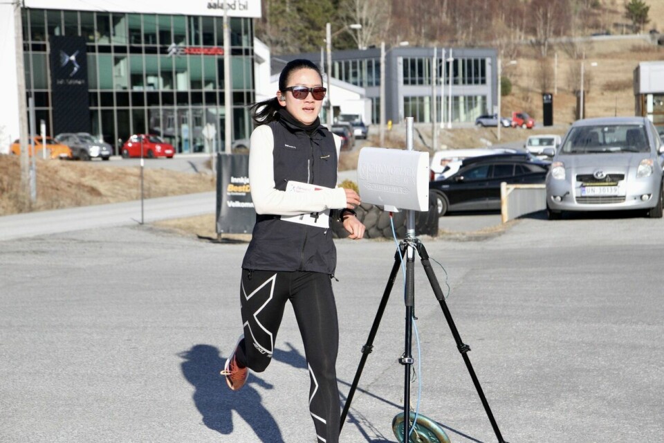 Live Solheimdal satte ny løyperekord på 5 km i Ålesund 10km_Silje_Kulen