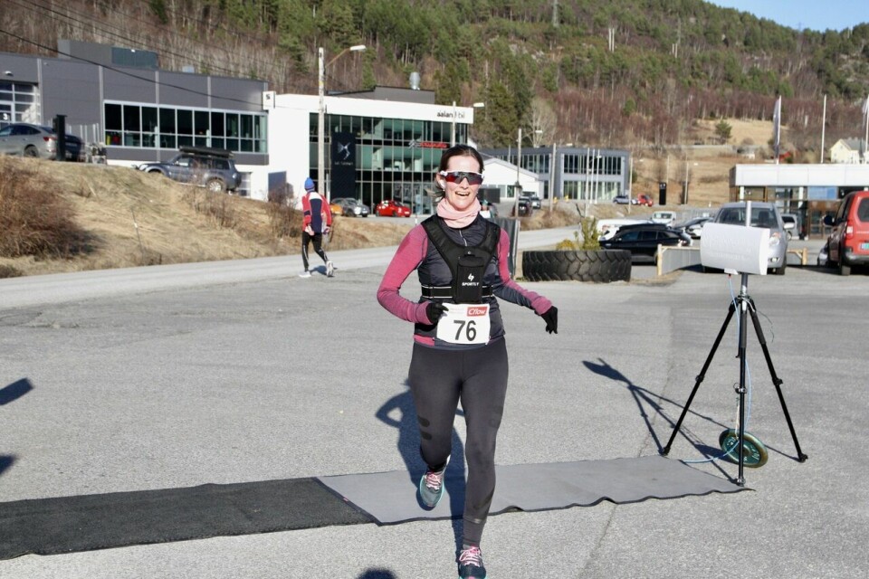 Live Solheimdal satte ny løyperekord på 5 km i Ålesund 10km_Ingvild_Kjeldberg