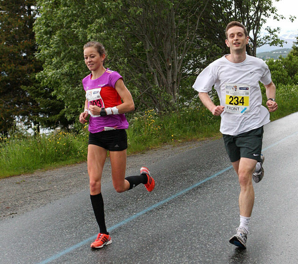 Marthe K. Myhre løp på 2.45.13 i Tromsø