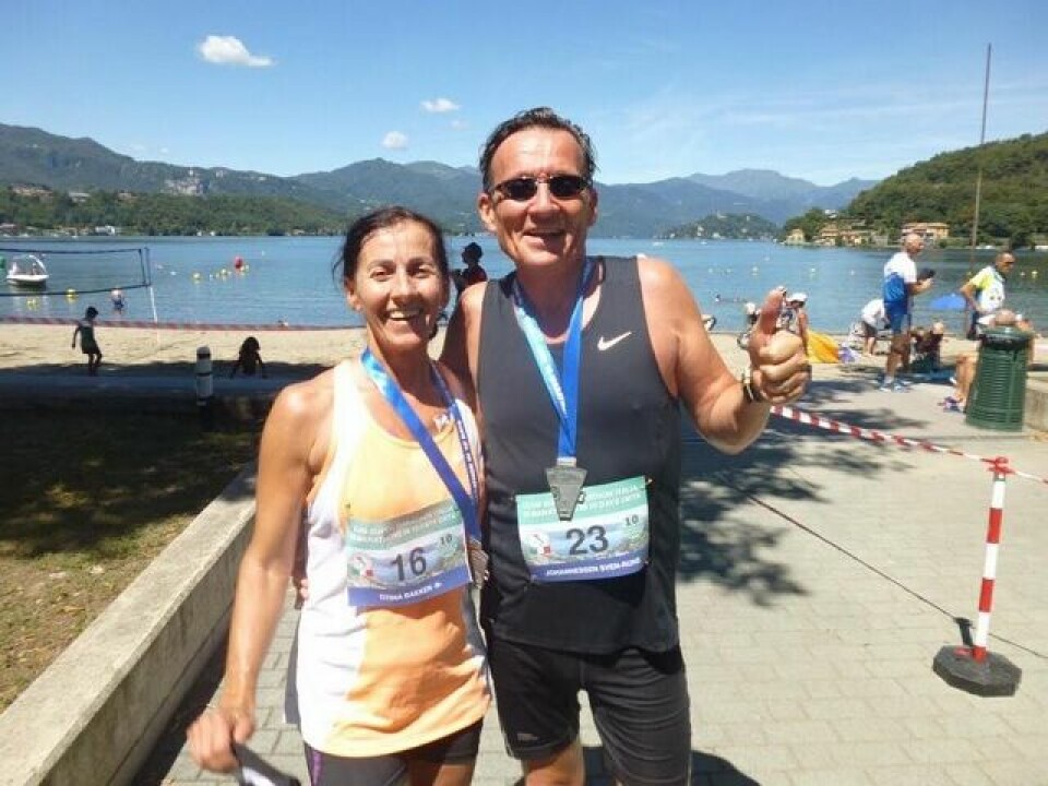 To norske løper italienske Lake Orta med 10 maraton på 10 dager Lake_Orta_Marathon_2016_norske.jpg