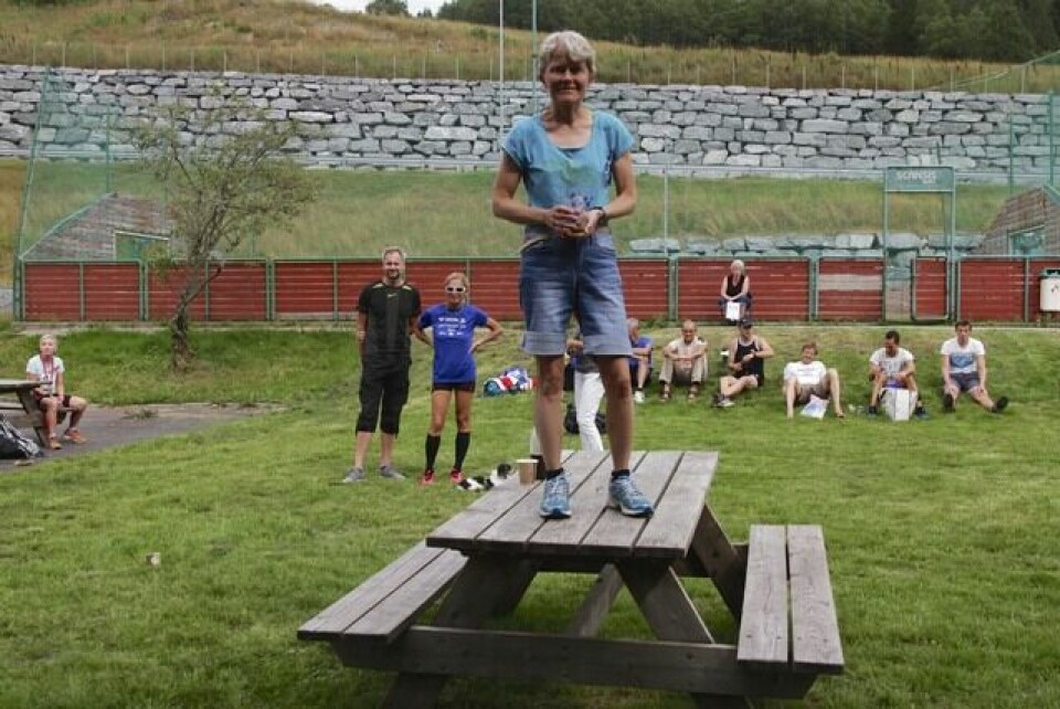 Hornindalsvatnet Maraton med bilder og video Halvmaraton_50a_Ingunn_Monsen
