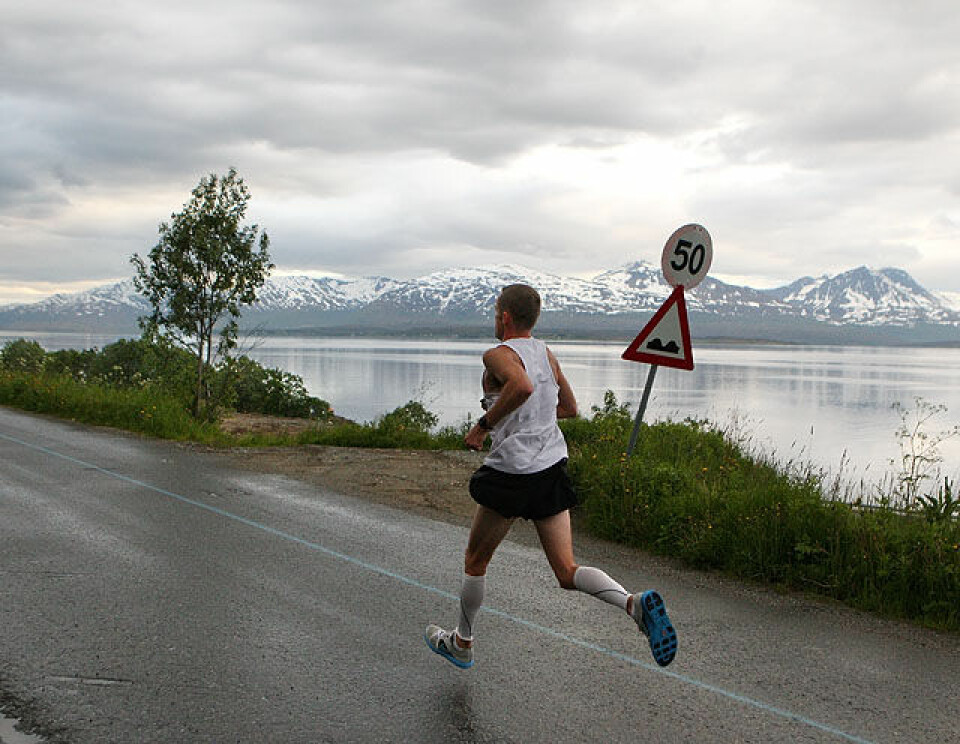 Marthe K. Myhre løp på 2.45.13 i Tromsø