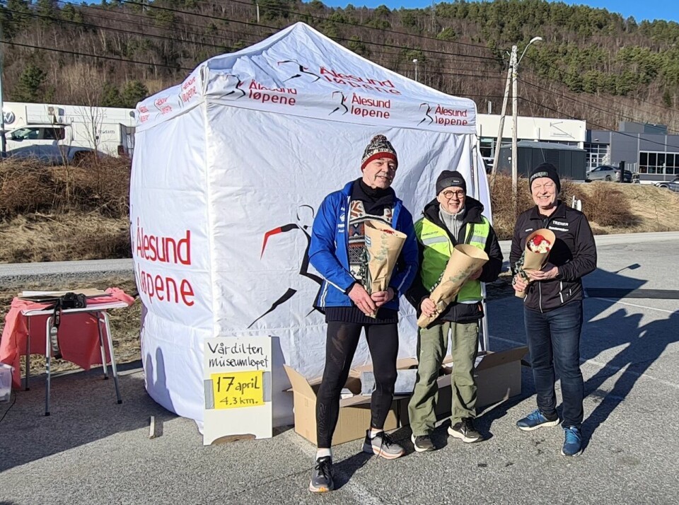 Live Solheimdal satte ny løyperekord på 5 km i Ålesund Arrangør_Blomster