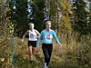 Ragnhild Sætre, Ekebergjoggen (702) og vinneren av Nordmakstravern i 2001 Line Søvik fra Advokatfirmaet Selmer Foto: Heming Leira