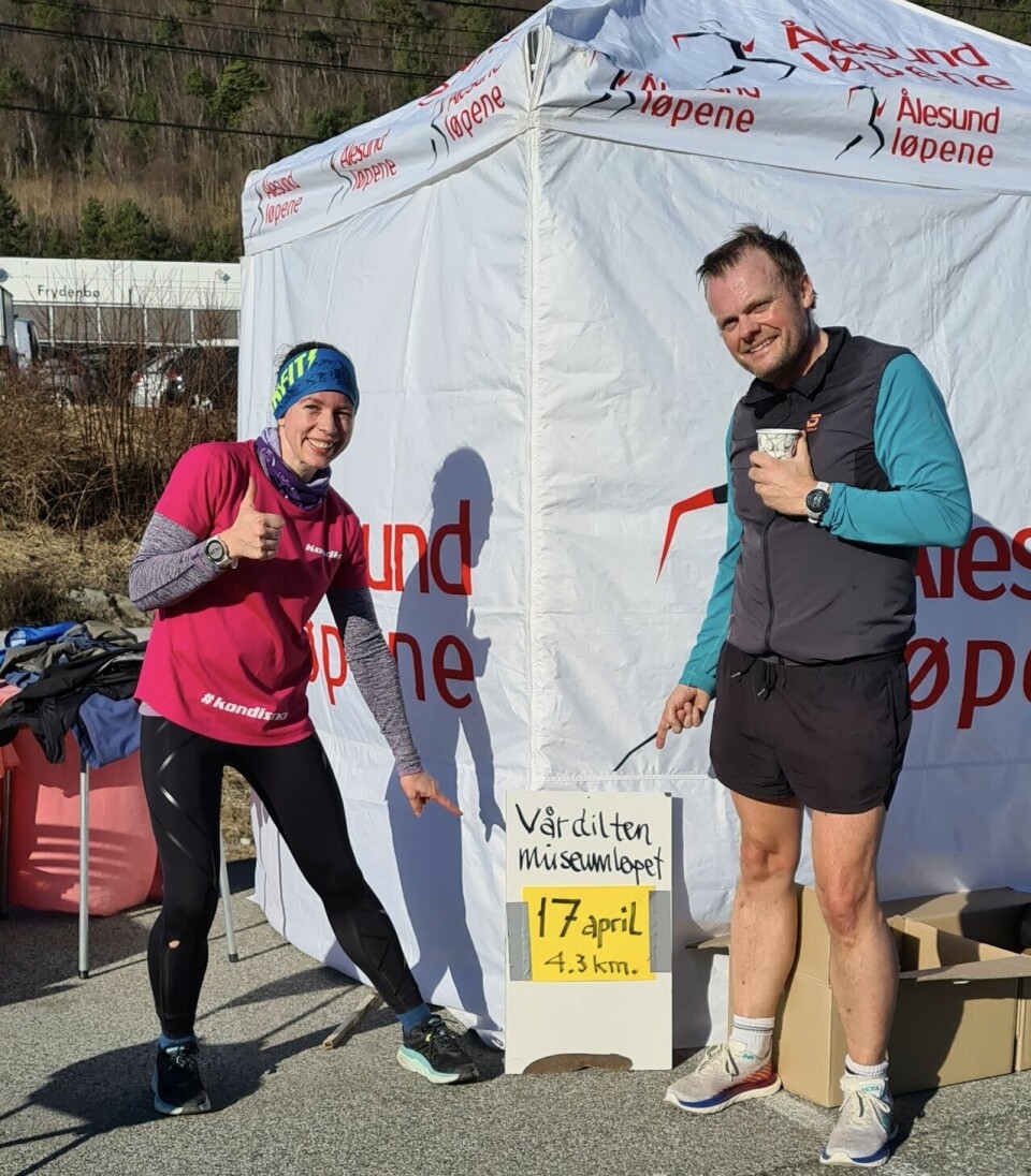Live Solheimdal satte ny løyperekord på 5 km i Ålesund Pek_Vaardilten