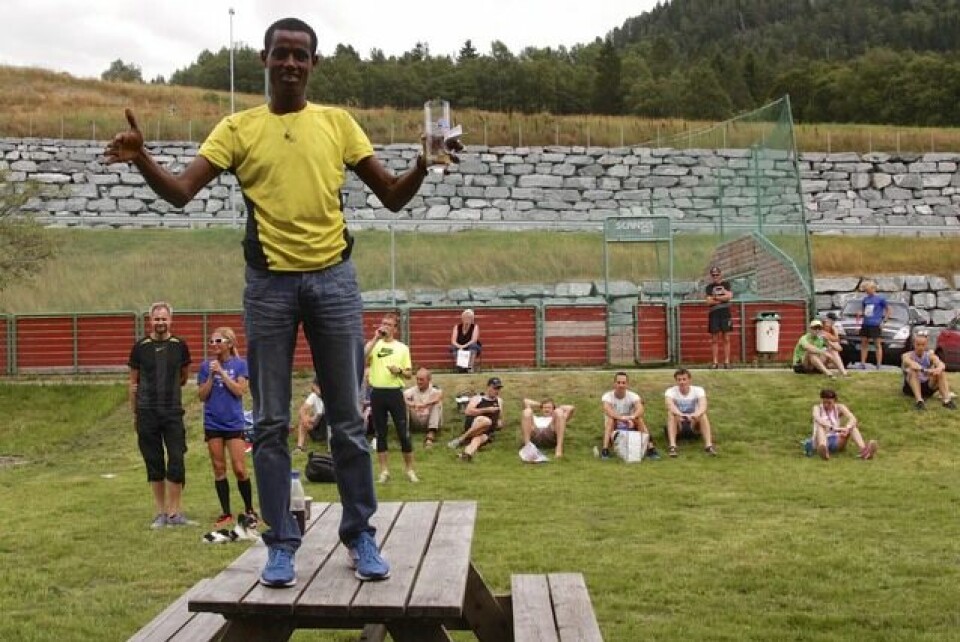 Hornindalsvatnet Maraton med bilder og video Vinner_herre_halvmaraton