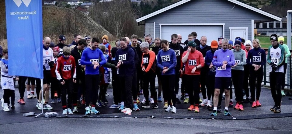 Litt lavere deltakertall i dagens løp enn det var i november. Foto: Arnt-Jarle Johansen Litt lavere deltakertall i dagens løp enn det var i november. Foto: Arnt-Jarle Johansen