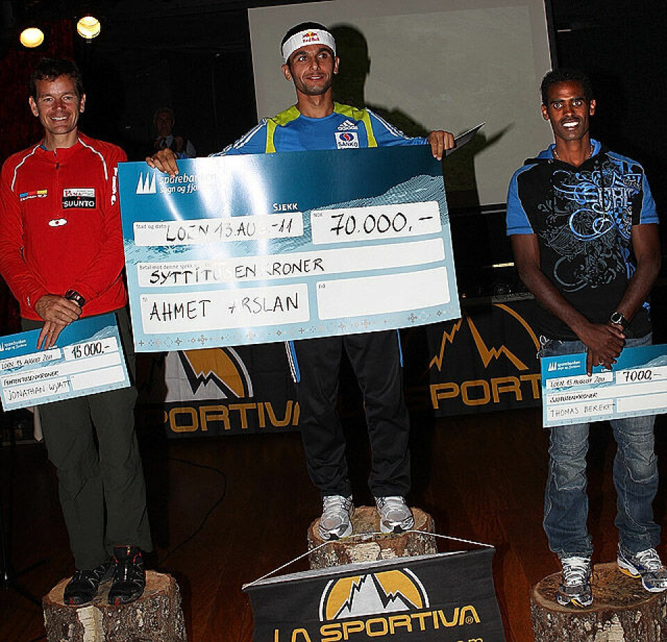 Skåla Opp 2011 - fra start til mål