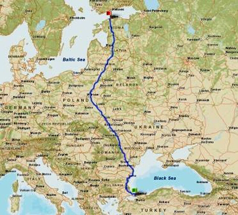 Jenter løper fra Istanbul til Stockholm