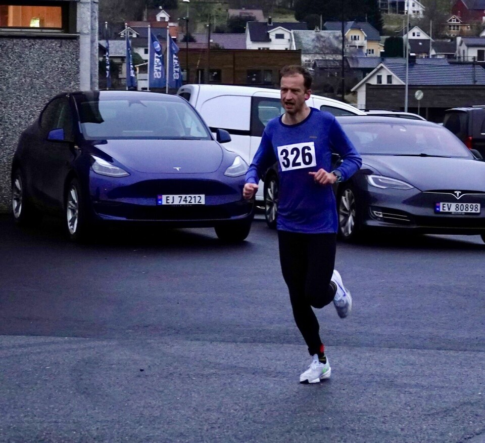 Det andre løpet i Grimstadvatnet Rundt gikk under veldig gode forhold. Jan_Endre_Rise