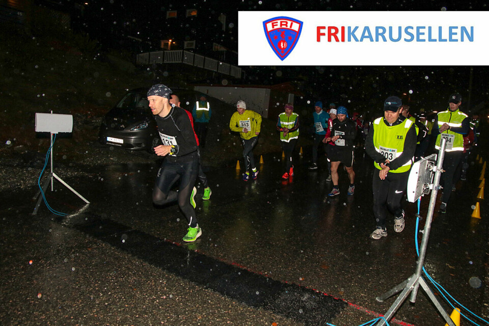 Fra åpningsløpet i fjorårets sesong i Frikarusellen. Fra åpningsløpet i fjorårets sesong i Frikarusellen.