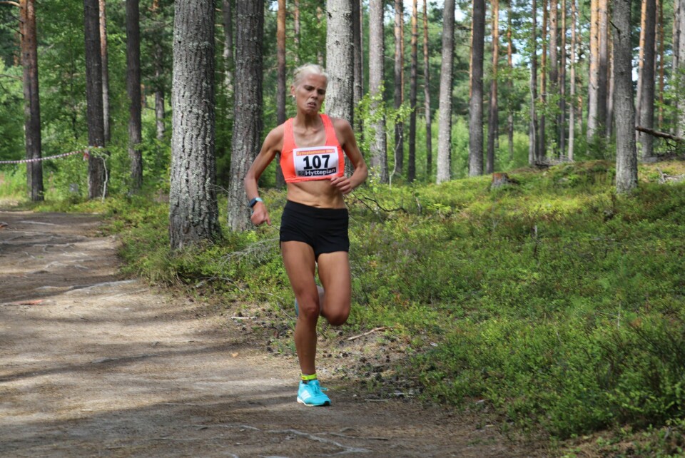 Okubamichael Fissehatsion og Julie Larsen vant Hytteplantesten Julie_Larsen.JPG