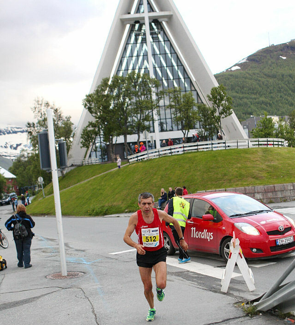 Marthe K. Myhre løp på 2.45.13 i Tromsø