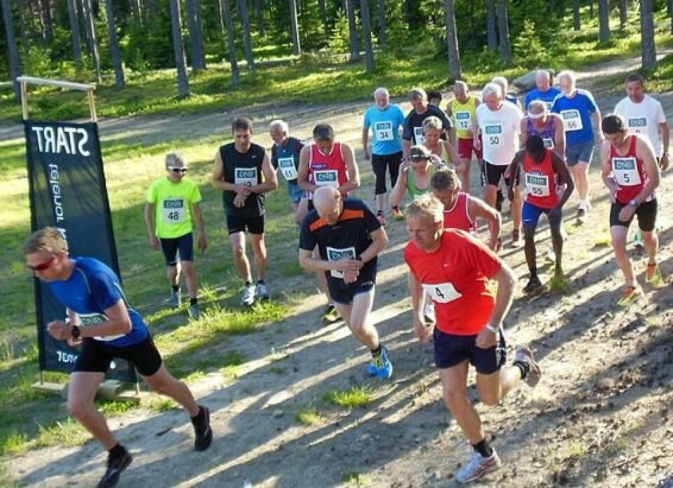 Espen H. Holen vant på Liermoen