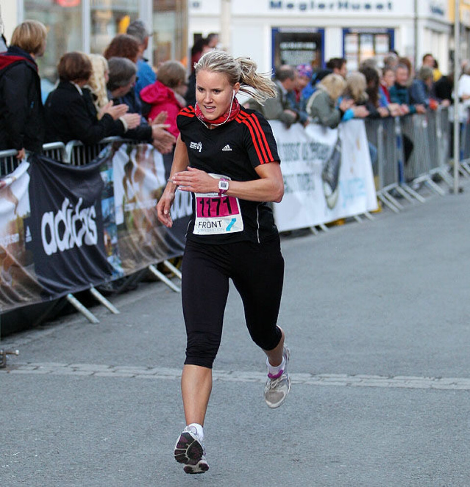 Marthe K. Myhre løp på 2.45.13 i Tromsø