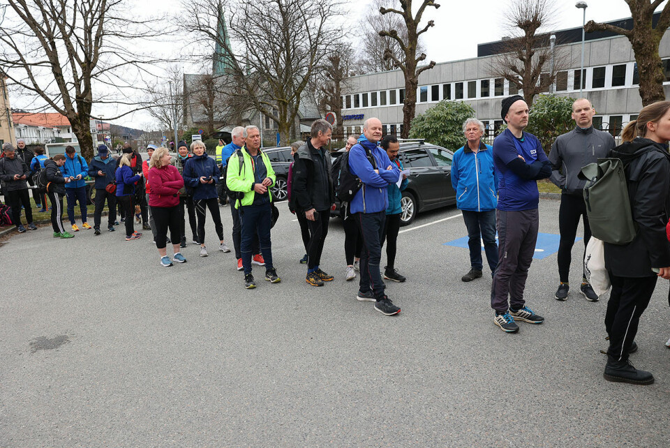 Bedriftsidretten åpnet o-sesongen rundt bygningene på Haukeland Sykehus 1U9A4768.jpg