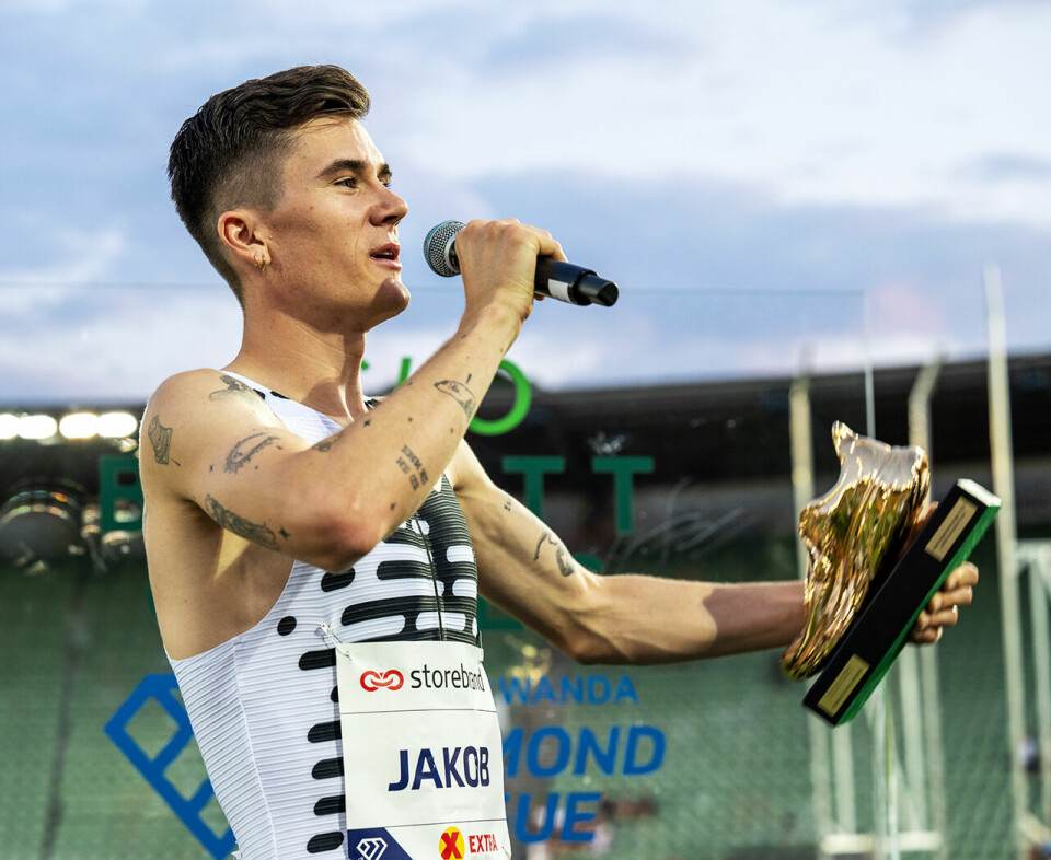 Kondis' gullsko til årets norske langdistanseløpere under Bislett Games Gullsko-Jakob-Ingebrigtsen-DSC_9083.jpg