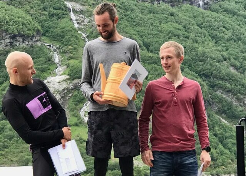 Borghild Løvset satte løyperekord i Nibberittet Pallen_sykkel_menn