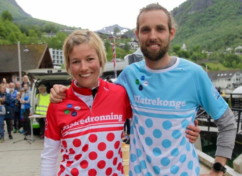 Borghild Løvset satte løyperekord i Nibberittet Begge_Sykkelvinnere