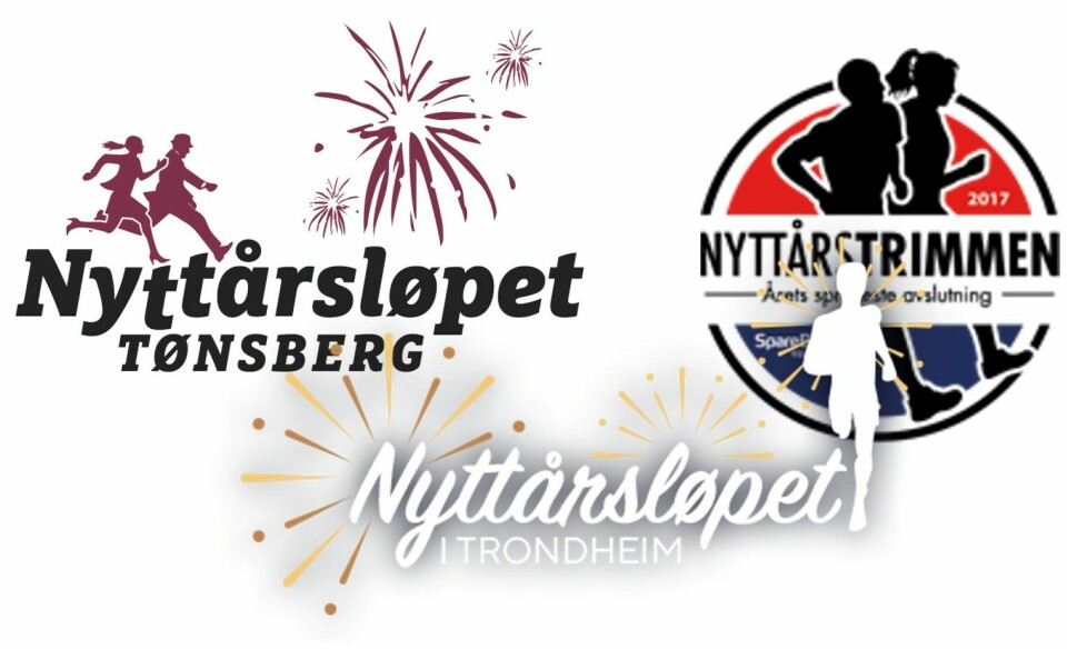 Minst 10 muligheter til å avslutte året med et Nyttårsløp Nyttårsløp_montasje