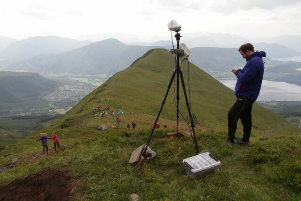 Nok en seier til May-Britt Buer i Saudehornet Rett Opp Video_fra_loepet