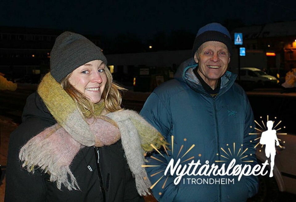 Minst 10 muligheter til å avslutte året med et Nyttårsløp Ingrid og Harald Fløgstad etter løpet i 2018. Da etterlyste de noen som kunne overta etter det 50. arrangementet året etter, og nå er nye arrangører på plass. (Foto: Kristine Eid)