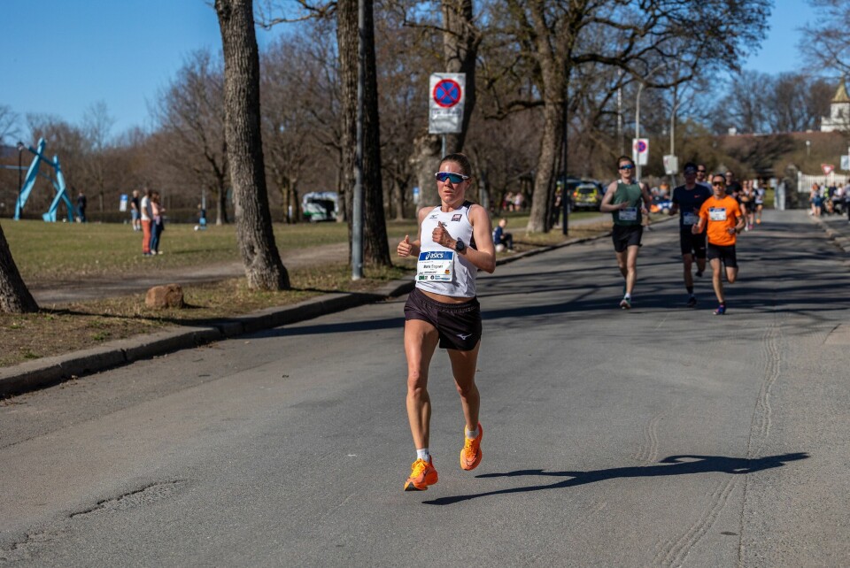 Maria Sagnes Wågan og Awet Kibrab suverene vinnere på 10 km i Sentrumsløpet Maria Sangnes Wågan.jpg