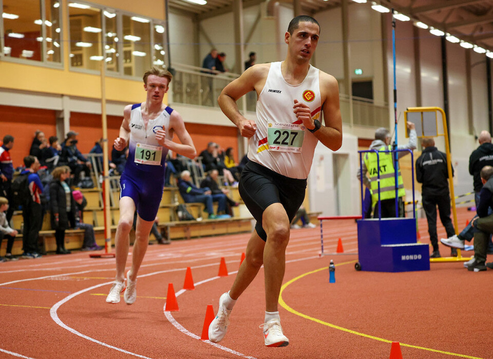 Bjørnar Sandnes Lillefosse vant duellen på 3000 meter i Nornalekene 1U9A6998.jpg