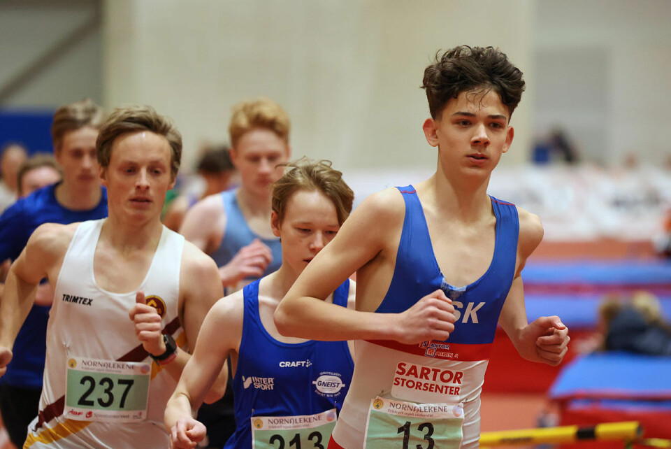Bjørnar Sandnes Lillefosse vant duellen på 3000 meter i Nornalekene 1U9A6206.jpg