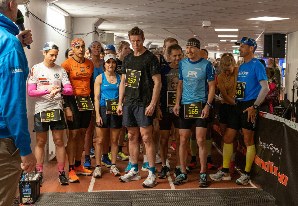 Rafal Wos vant 24-timersløpet på Bislett Stadion starten.jpg