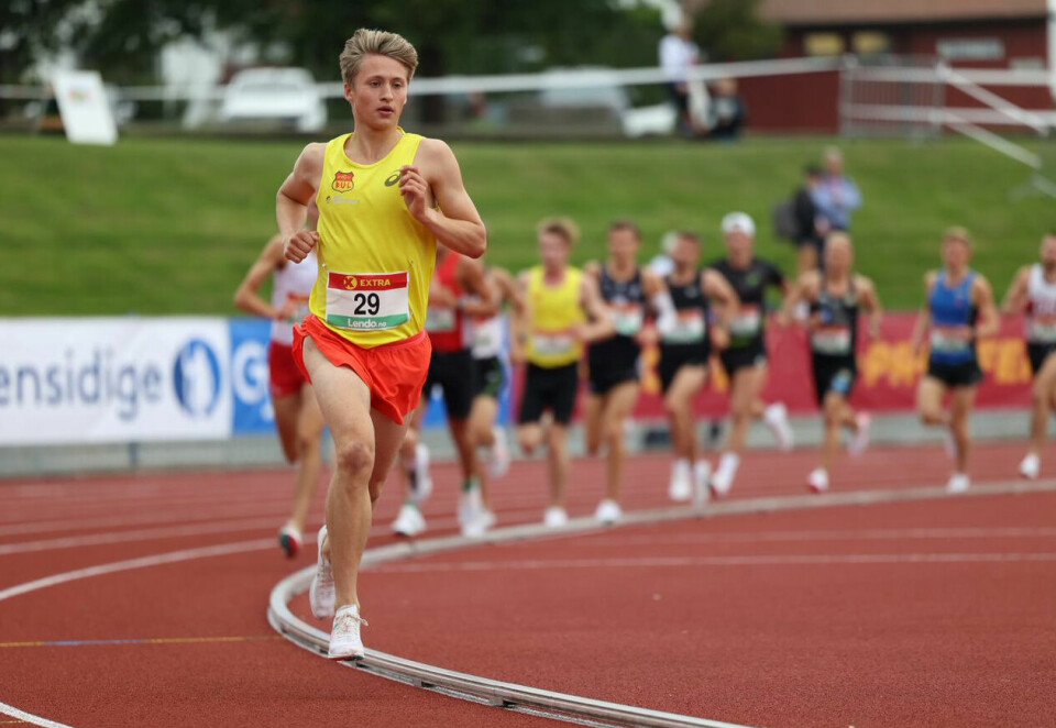 Awet Kibrab vant B-finalen på 5000 m på sterke 14.05,86 5000mB-Filip-Meo.jpg