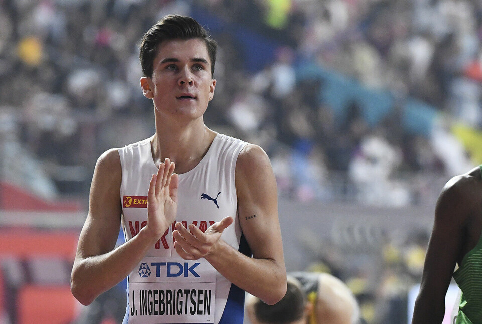 Jakob Ingebrigtsen hadde all grunn til å være fornøyd etter å ha tatt sin andre Europa-rekord for året. (Arkivfoto: Bjørn Johannessen) Jakob Ingebrigtsen hadde all grunn til å være fornøyd etter å ha tatt sin andre Europa-rekord for året. (Arkivfoto: Bjørn Johannessen)