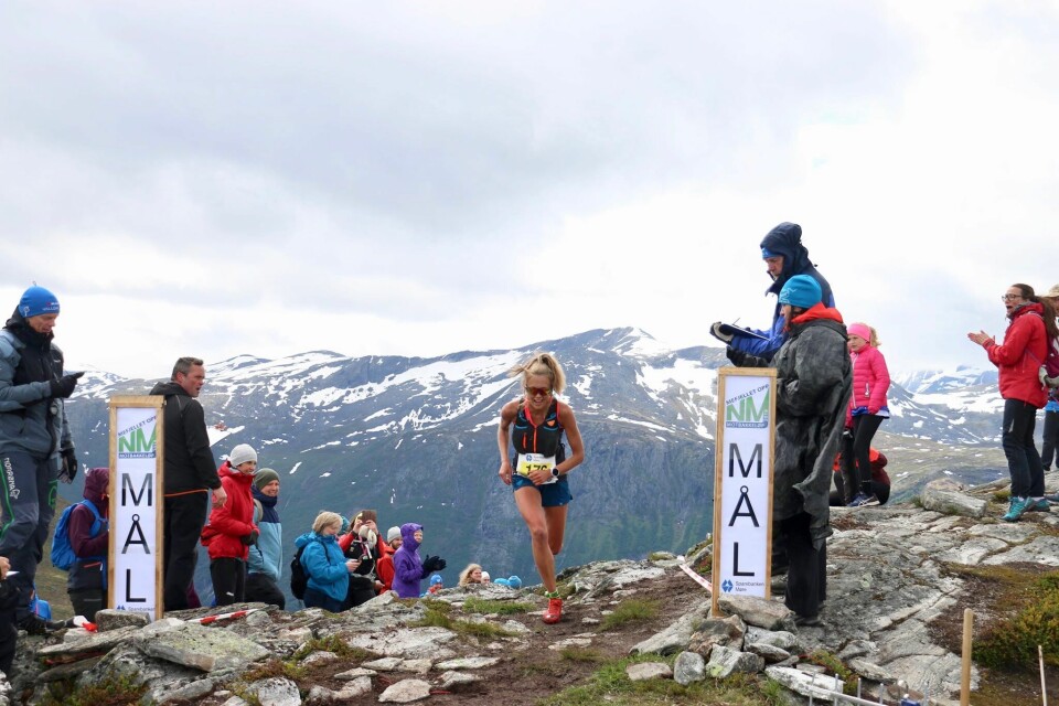 Løyperekordene rauk på Mefjellet Opp som også var NM i motbakkeløp Mefjellet opp løyperekord damer.jpeg