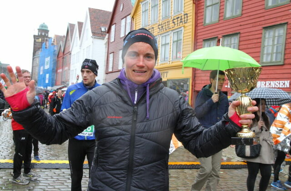 Bergen City Marathon - seier til Åslaug Kaardal og Kenneth Smeby