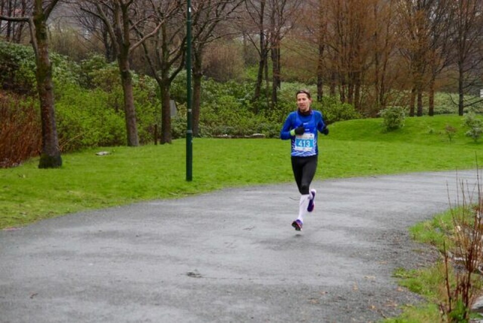 Bergen City Marathon - seier til Åslaug Kaardal og Kenneth Smeby Erlend_Aano_16km