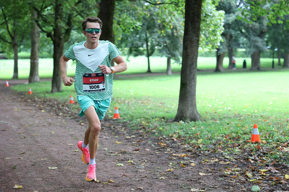 Tage Morken Augustson og Kristin Waaktaar Opland ble norgesmestere på maraton stian-frognerparken-foto-tom-arild-hansen.jpg