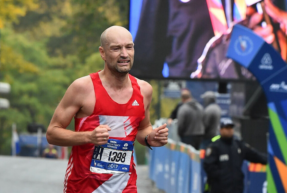 Forberedt: 10-16 dager før et maratonløp liker Jann Post å løpe en lang tur som avsluttes med 12-14 km i konkurransefart. (Foto: Marathonfoto) Forberedt: 10-16 dager før et maratonløp liker Jann Post å løpe en lang tur som avsluttes med 12-14 km i konkurransefart. (Foto: Marathonfoto)