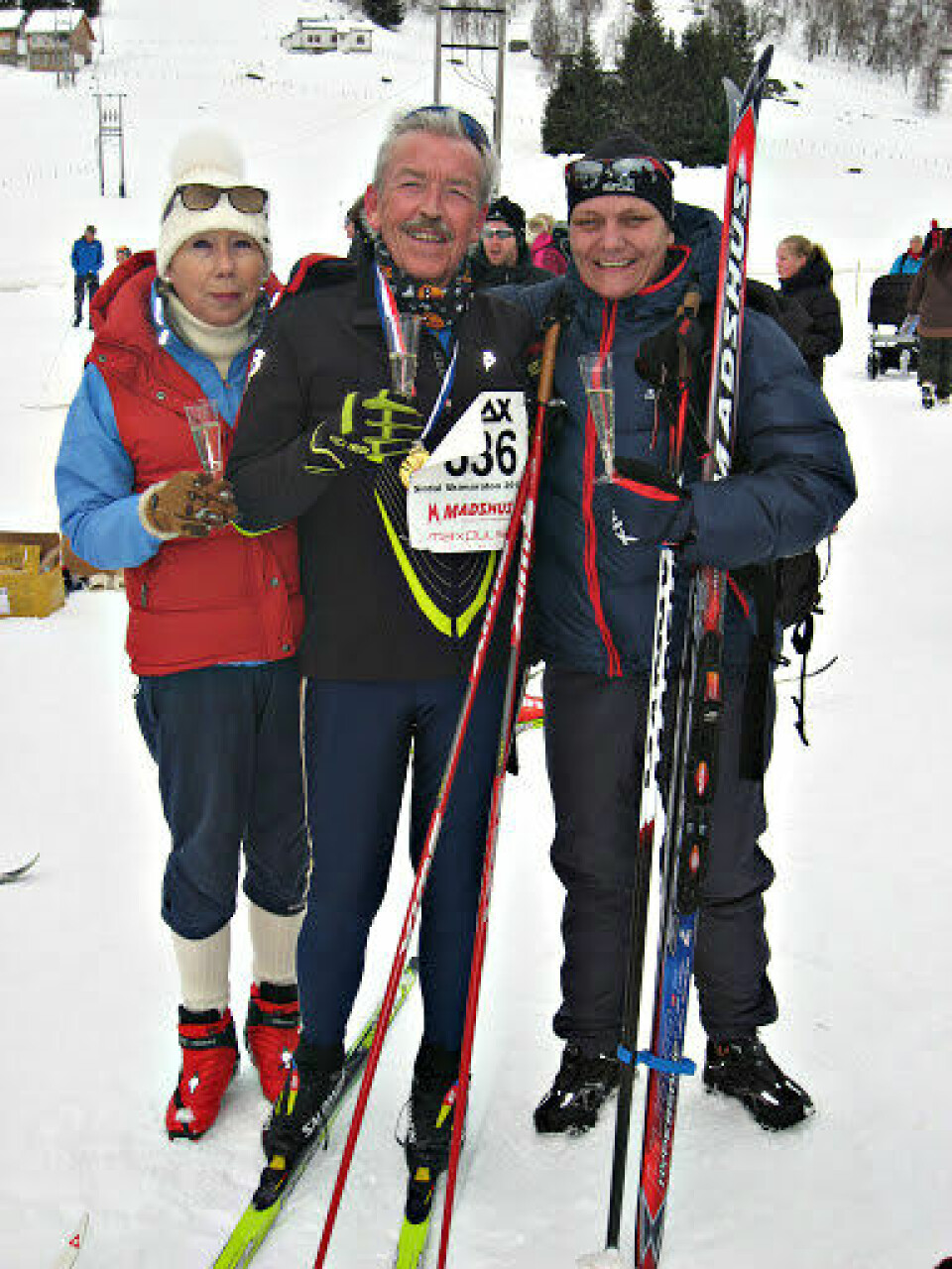 En flott dag for Sirdal Skimaraton