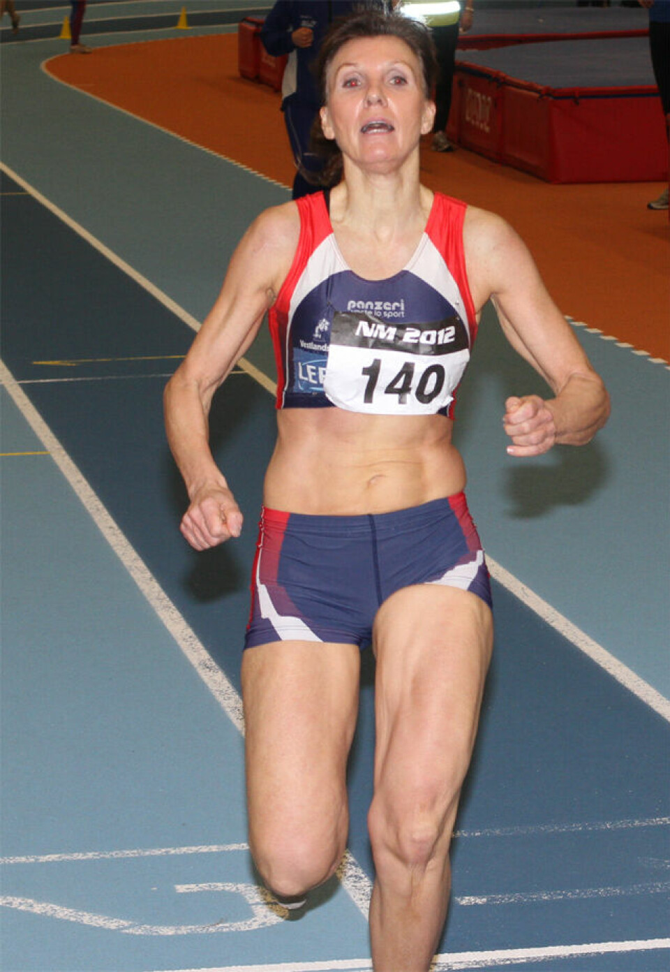 Gode tider på 800 m i veteran-NM