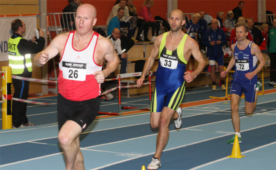 Gode tider på 800 m i veteran-NM