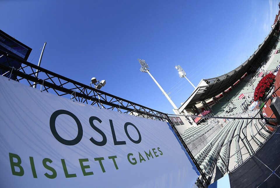 Bislett Games er i gang, og tribunene fylles gradvis. (Foto: Bjørn Johannessen) Bislett Games er i gang, og tribunene fylles gradvis. (Foto: Bjørn Johannessen)