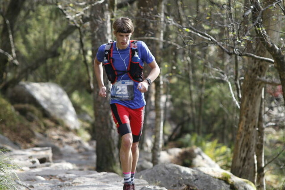 Mari Mauland og Tom E Halvorsen vant Preikestolen maraton Adrian_Endre_Westgaard.jpg