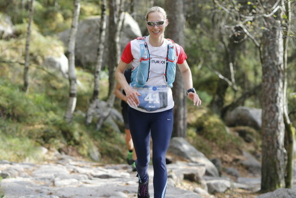 Mari Mauland og Tom E Halvorsen vant Preikestolen maraton Mari_Mauland.jpg