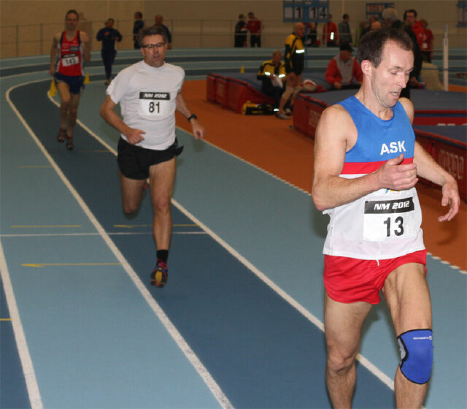 Gode tider på 800 m i veteran-NM